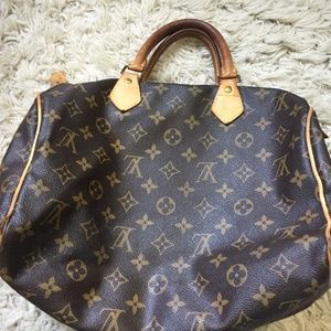 Louis Vuittons Speedy 30 Monogram Authentic